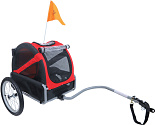 DoggyRide hondenfietskar Mini 20 Rood/Zwart