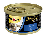 GimCat kattenvoer ShinyCat in jelly tonijn 70 gr