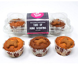 Barking Bakery Trio Mini Uniced Woofins