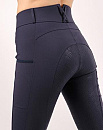 Rebel Rijbroek Highwaist Full Grip Navy