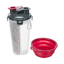 TRIXIE Voer- en Waterreservoir <br>2 x 0,35 ltr