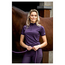 BR Half Zip Shortsleeve Shirt Chanelle Nightshade