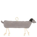 BR PAARDENKNUFFEL TECKEL ROOKGRIJS 32 CM