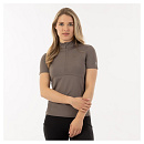 BR Half-Zip Shortsleeve Shirt Estelle Dames Falcon