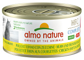 Almo Nature kattenvoer HFC Complete Made in Italy Kip en Tonijn 70 gr