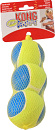 Kong Ultra Squeakair ball 3 st