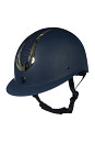 HKM Sports Rijhelm Glamour Shield Zwart/Zwart