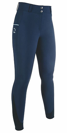 HKM Sports Rijbroek Comfort Flo Style Donkerblauw