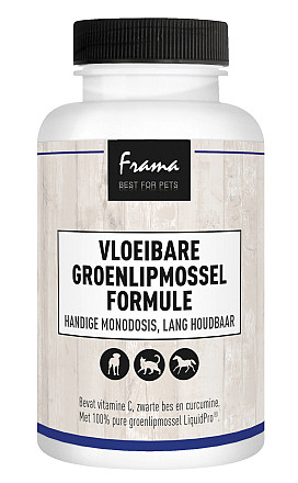 Frama Best For Pets Vloeibare Groenlip-<br>mossel Formule 30 caps