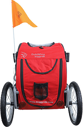 DoggyRide hondenfietskar Mini 20 Rood/Zwart