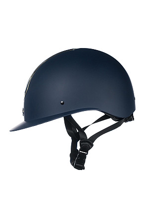 HKM Sports Rijhelm Glamour Shield Zwart/Zwart