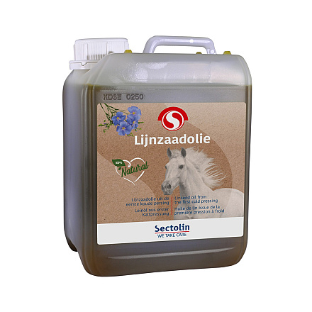 Sectolin lijnzaadolie <br>2,5 ltr