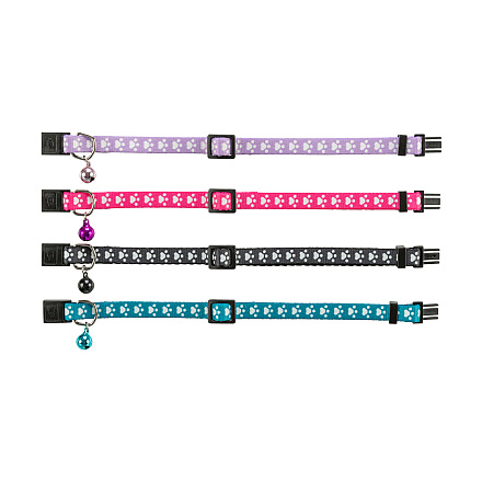 Trixie Kattenhalsband Elastisch Pootmotief Assorti