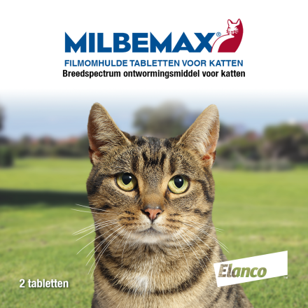 Milbemax tabletten kat 2 - 8 kg 2 st