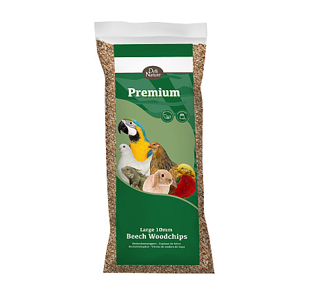 Deli Nature Premium Beukenhoutsnippers 10 Mm grof 12,5 kg