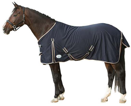 Harry's Horse zomerdeken Honeycomb navy